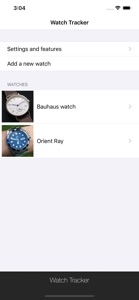 Watch Tracker screenshot #3 for iPhone