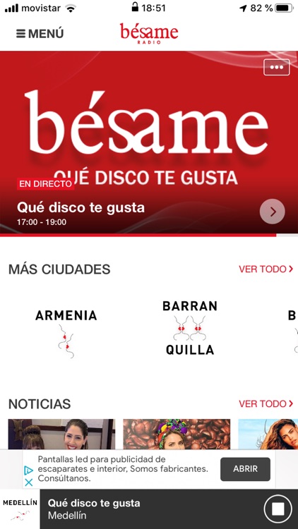 BésameFM para iPhone