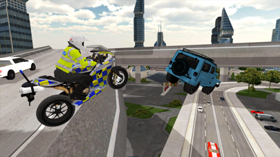 Police Motorbike Simulator 3Dのおすすめ画像4