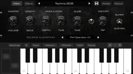 le01 | bass 808 synth + auv3 iphone screenshot 3