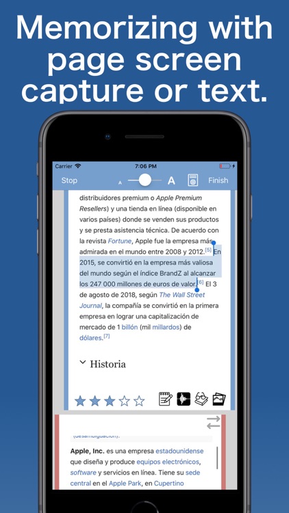 Vocabulary builder browser