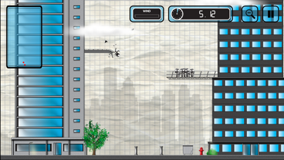 Screenshot from Stickman Base Jumper