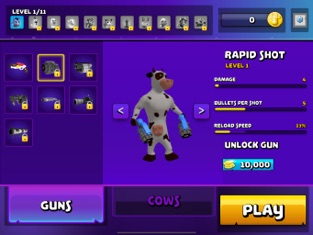 Battle Cow (BCU), game for IOS