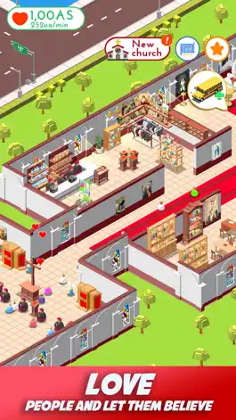 Game screenshot Idle Church: Jesus Loves You mod apk