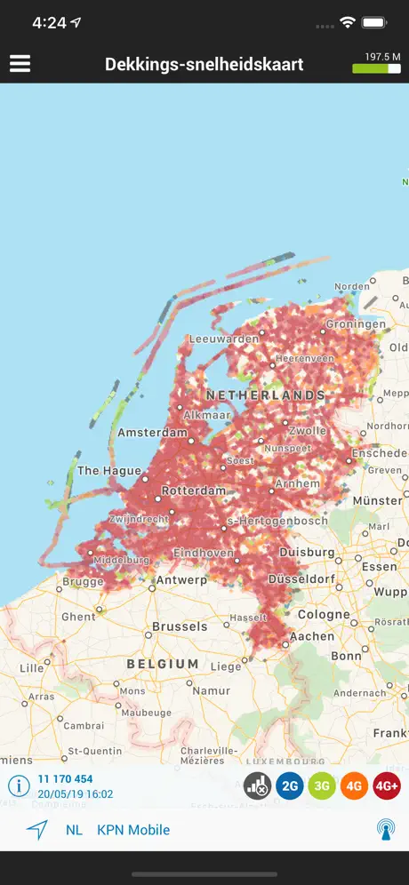nPerf internet speed test