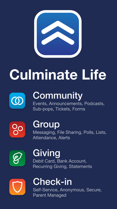 Culminate - Check-in Portal Screenshot