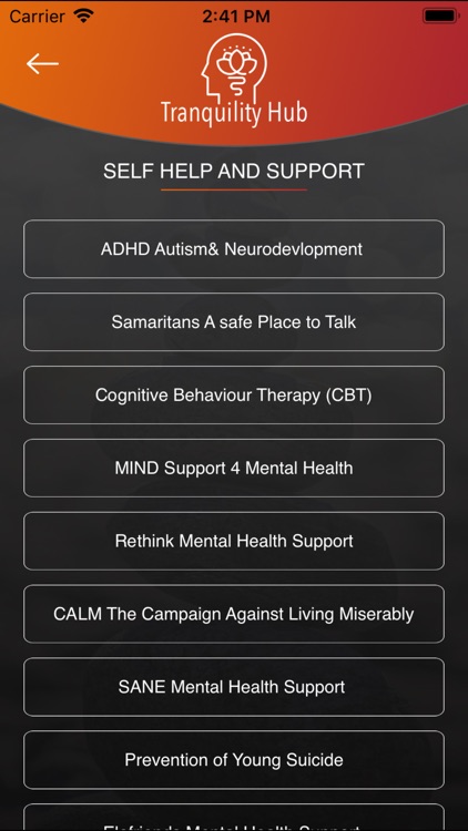 Tranquility Hub Self-Help & Sc screenshot-9