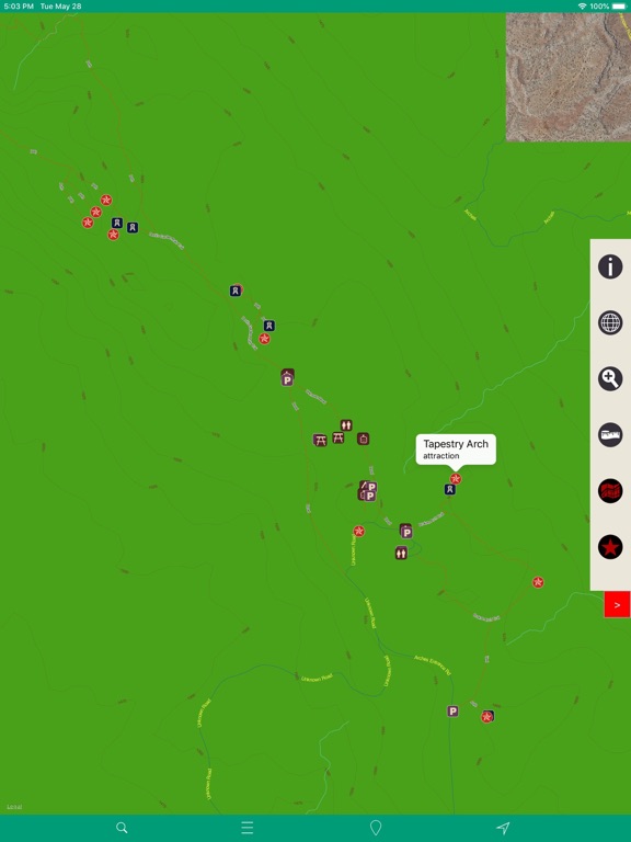 Screenshot #4 pour Arches National Park – GPS Map