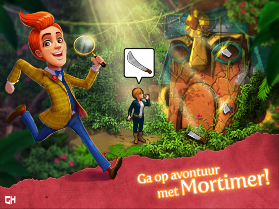 Mortimer Beckett: Gouden Boek iPad app afbeelding 1