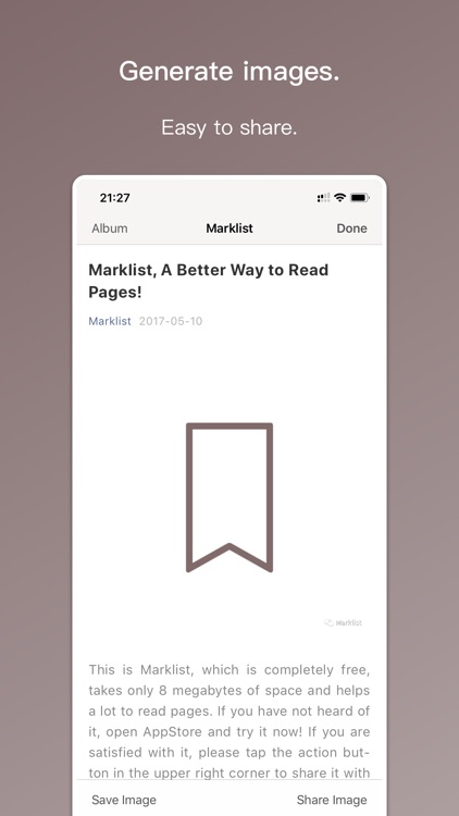 Marklist - Manage Later Things screenshot-7