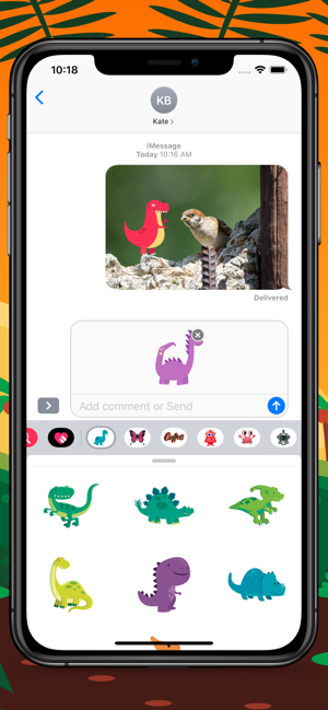 Tiny Dinosaur Stickers(圖6)-速報App
