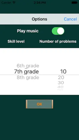 Game screenshot iMathGenius Middle School apk