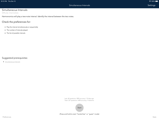 Screenshot #6 pour Harmonomics Ear Training