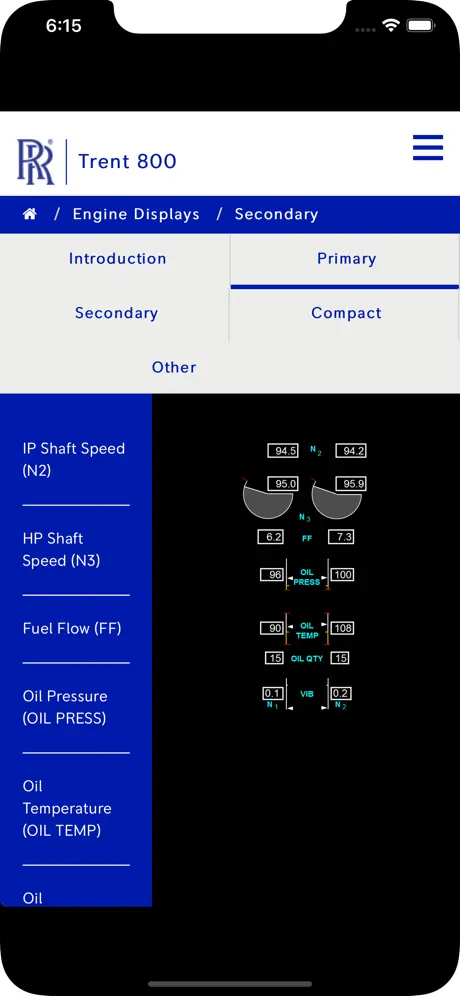 Trent 800 Pilot Guide