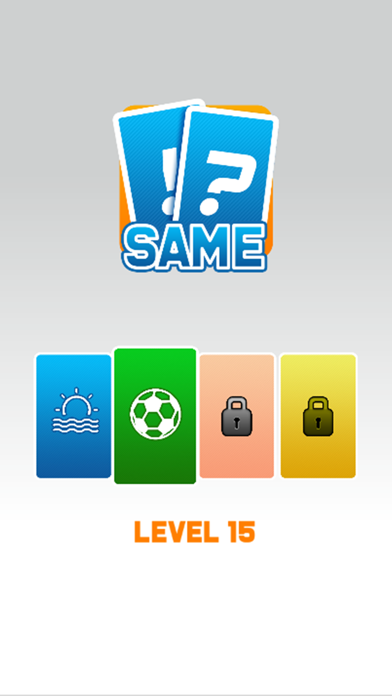 Screenshot #1 pour Same:Card Match Puzzle