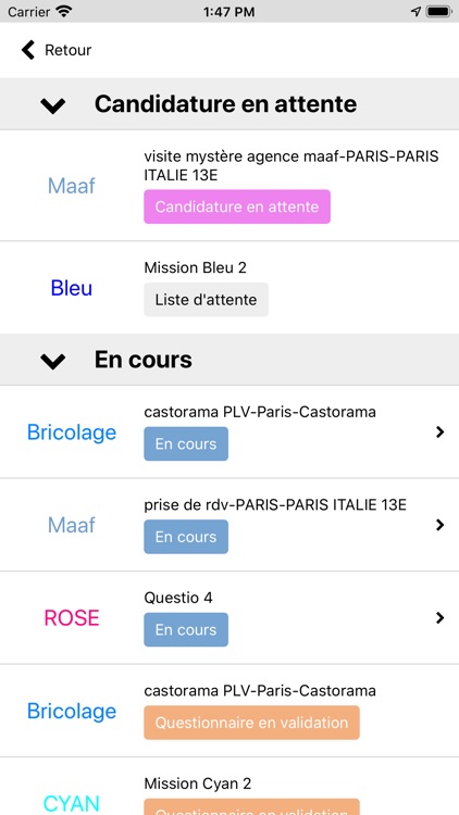Client Mystère, satisfaction
