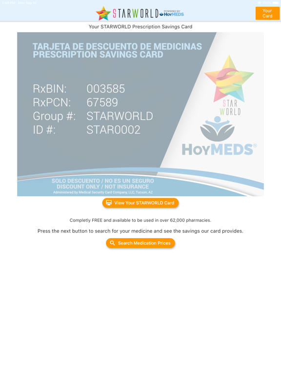 Screenshot #4 pour Starworld Medication Discount