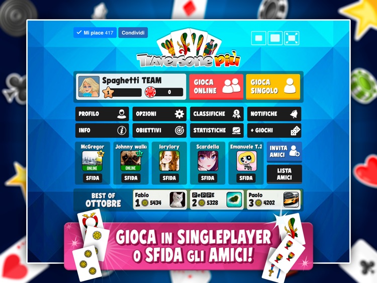 Traversone Più - Card Games screenshot-3