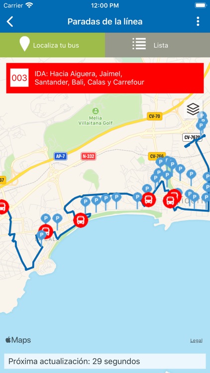 Llorente Bus screenshot-3