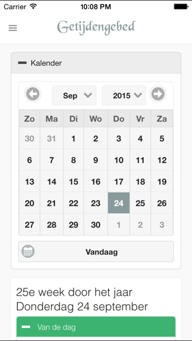 How to cancel & delete Getijdengebed from iphone & ipad 2