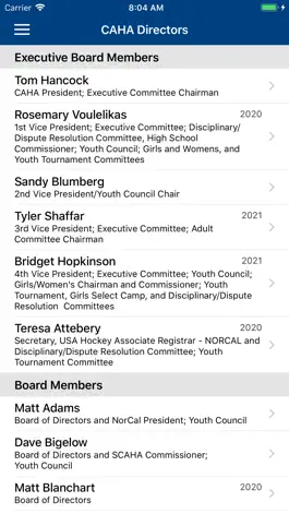 Game screenshot CAHA InfoCenter apk