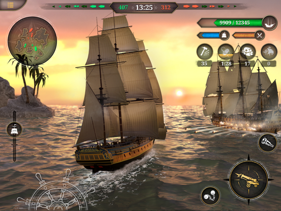 King of Sails: Ship Battle iPad app afbeelding 1