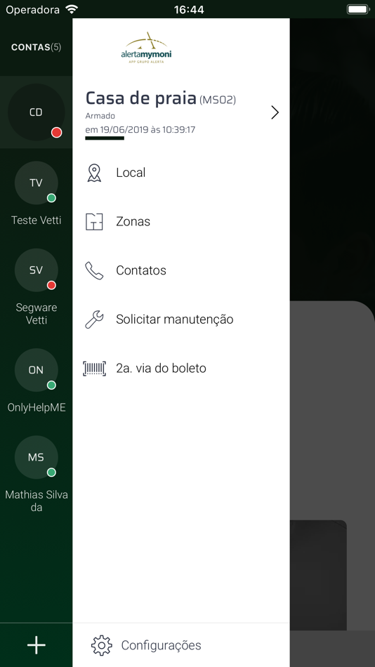 #2. Alerta Mymoni (iOS) 由: ALERTA PORTARIA INTELIGENTE