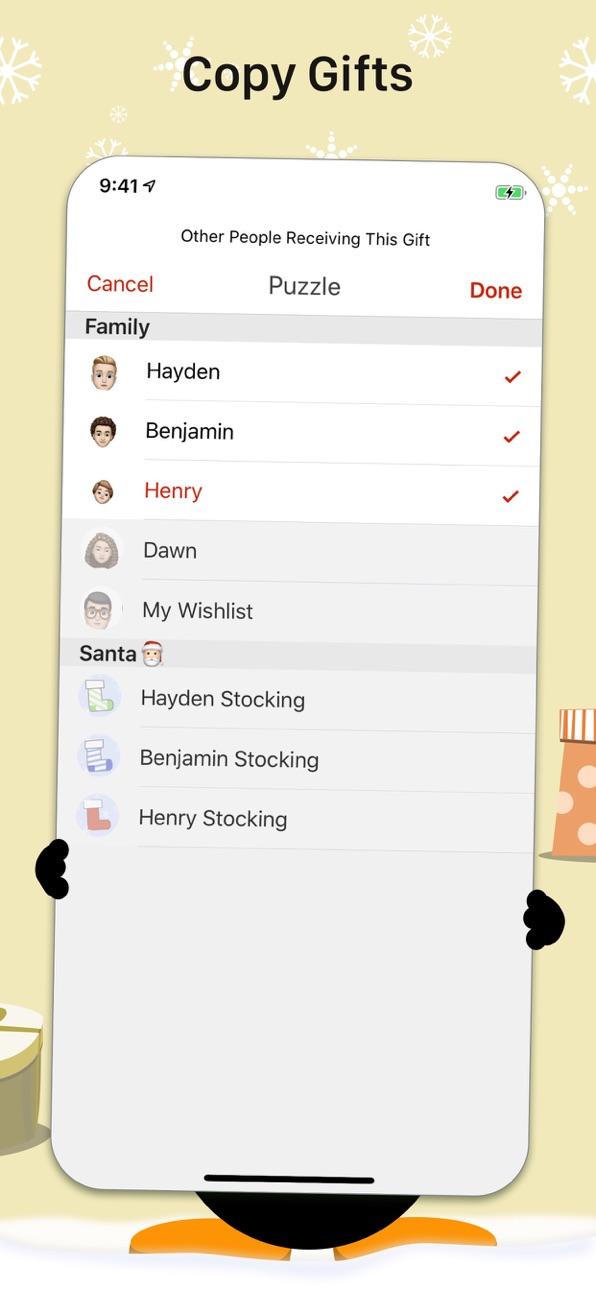 iPhone screenshot