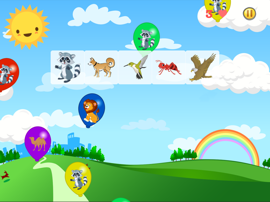 Balloon Pop - Play & Learn iPad screenshot