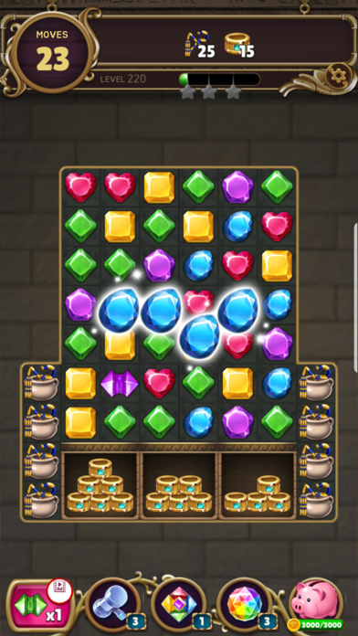 Jewel Land : Match 3 puzzle screenshot 2