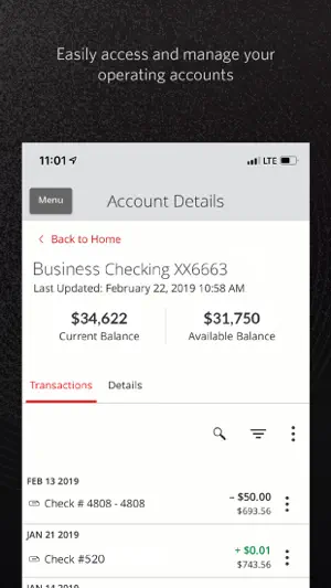 City Bank Business screenshot 2
