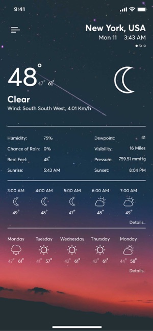 Weather - Dự báo thời tiết