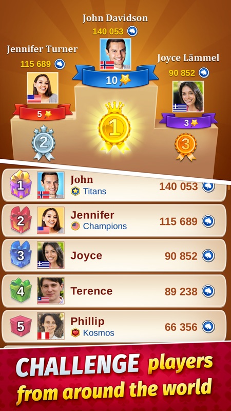 Solitaire Social: Classic Game screenshot 2