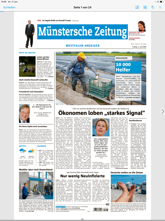 Screenshot #4 pour MZ ePaper -Münstersche Zeitung