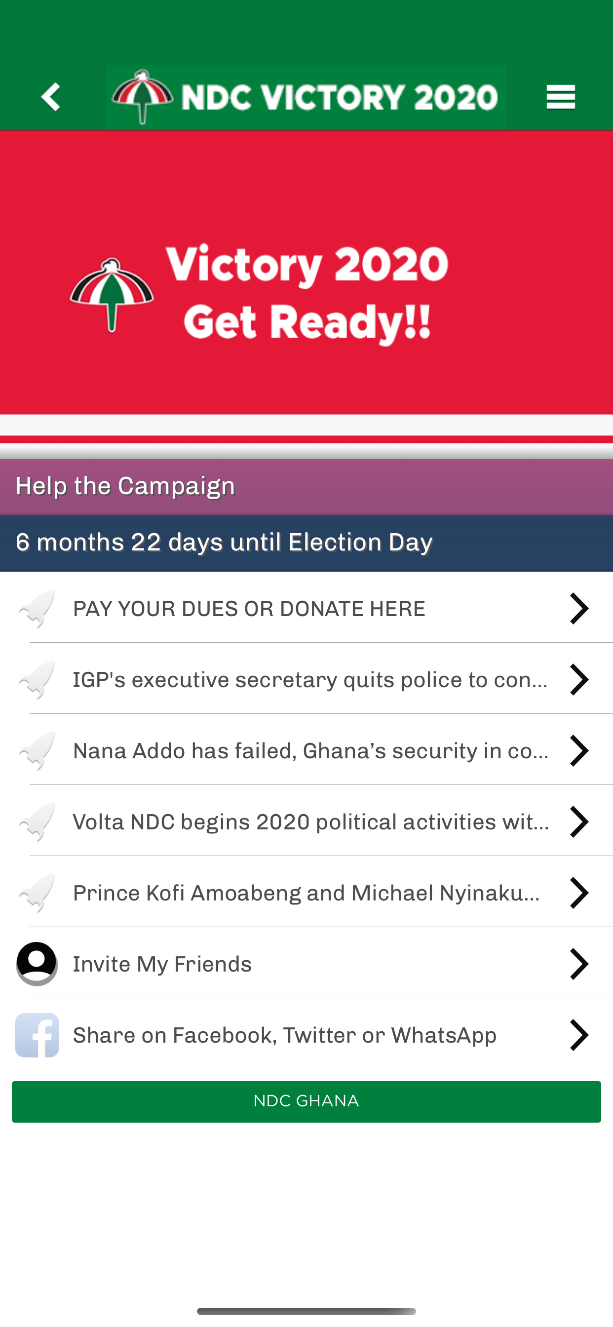 NDC GHANA