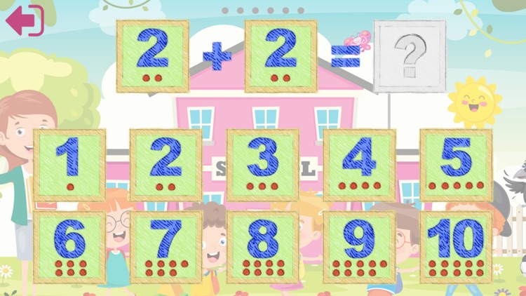 Subtract and add up to 10