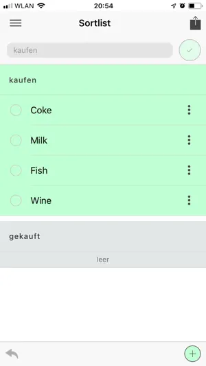 Shopping list - Sortlist screenshot 4