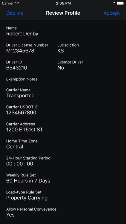 Garmin eLog screenshot-4