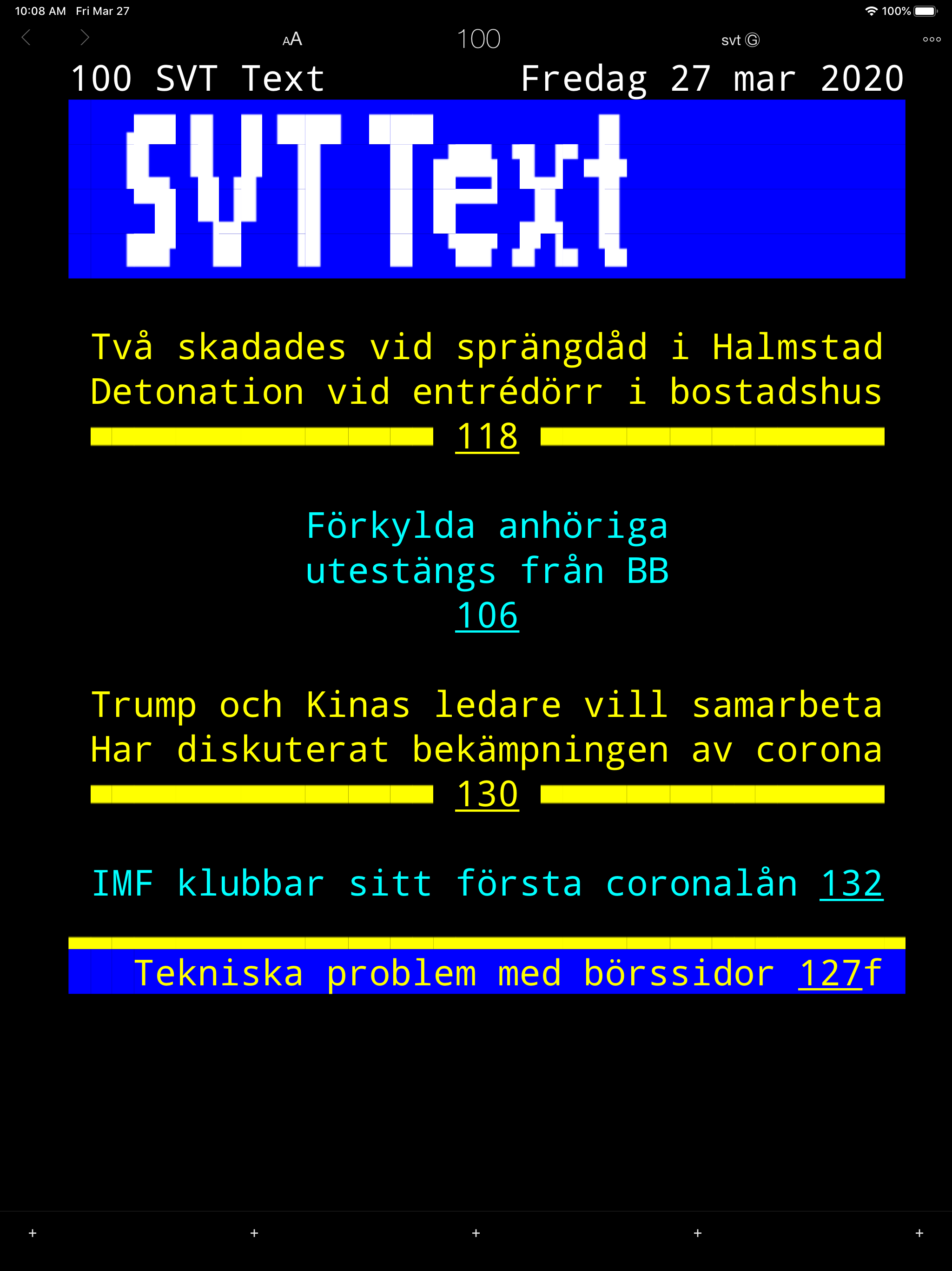 TextTV II screenshot 5