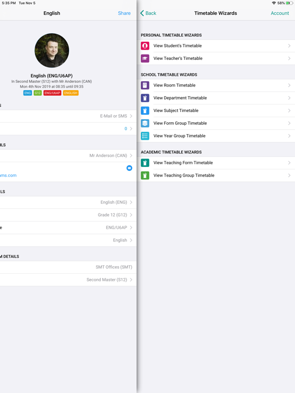 iTeacher App iPad screenshot 6 - Education app