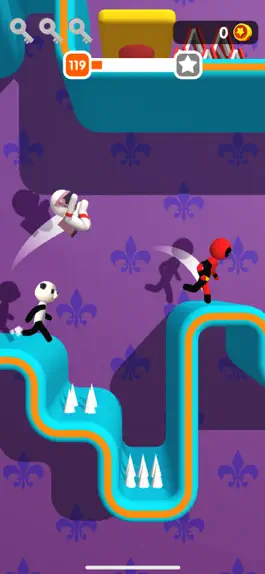 Game screenshot Parkour Man-Run On Sport Track apk