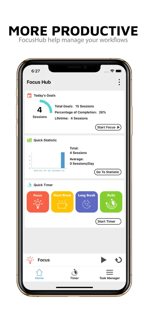 Focus Hub - Study Timer