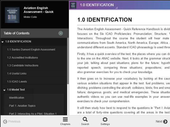 Screenshot #4 pour Prova ICAO QRH Amostra