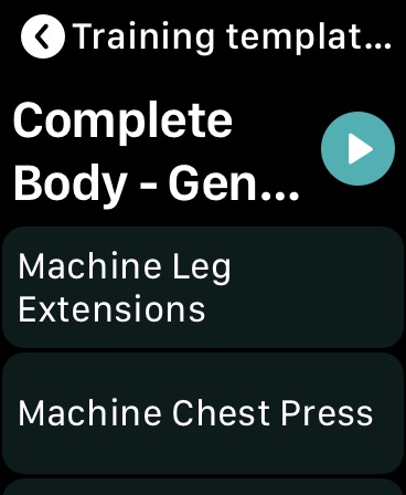 Apple Watch screenshot