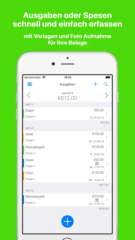 TimeTrack für Freelancer screenshot 5 of 7