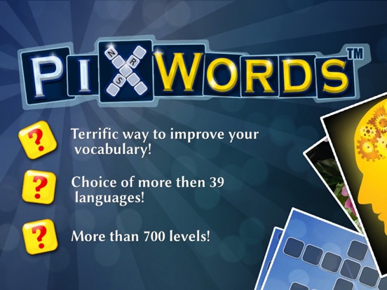 Screenshot #1 for PixWords® - Picture Crosswords