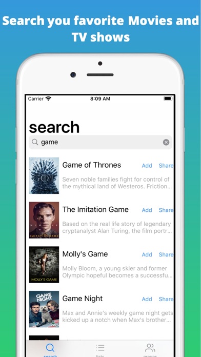 NowWhat Recommendations iPhone screenshot 1 - Social Networking app
