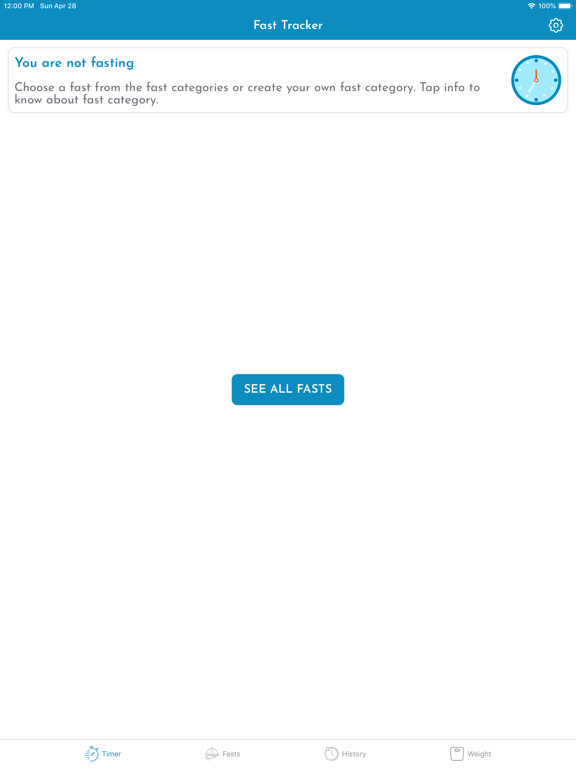 Screenshot #4 pour Fasting Tracker - Fast Diet