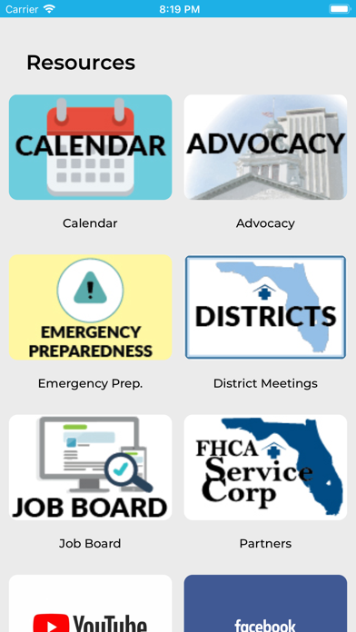 FHCA- Florida Health Care Assn Screenshot