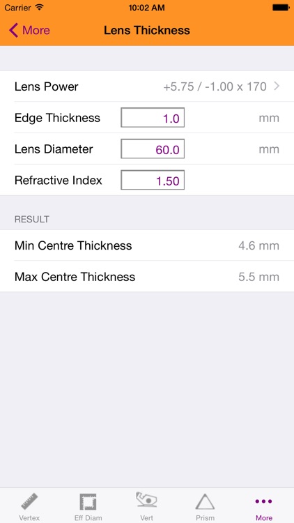 Lens Calc